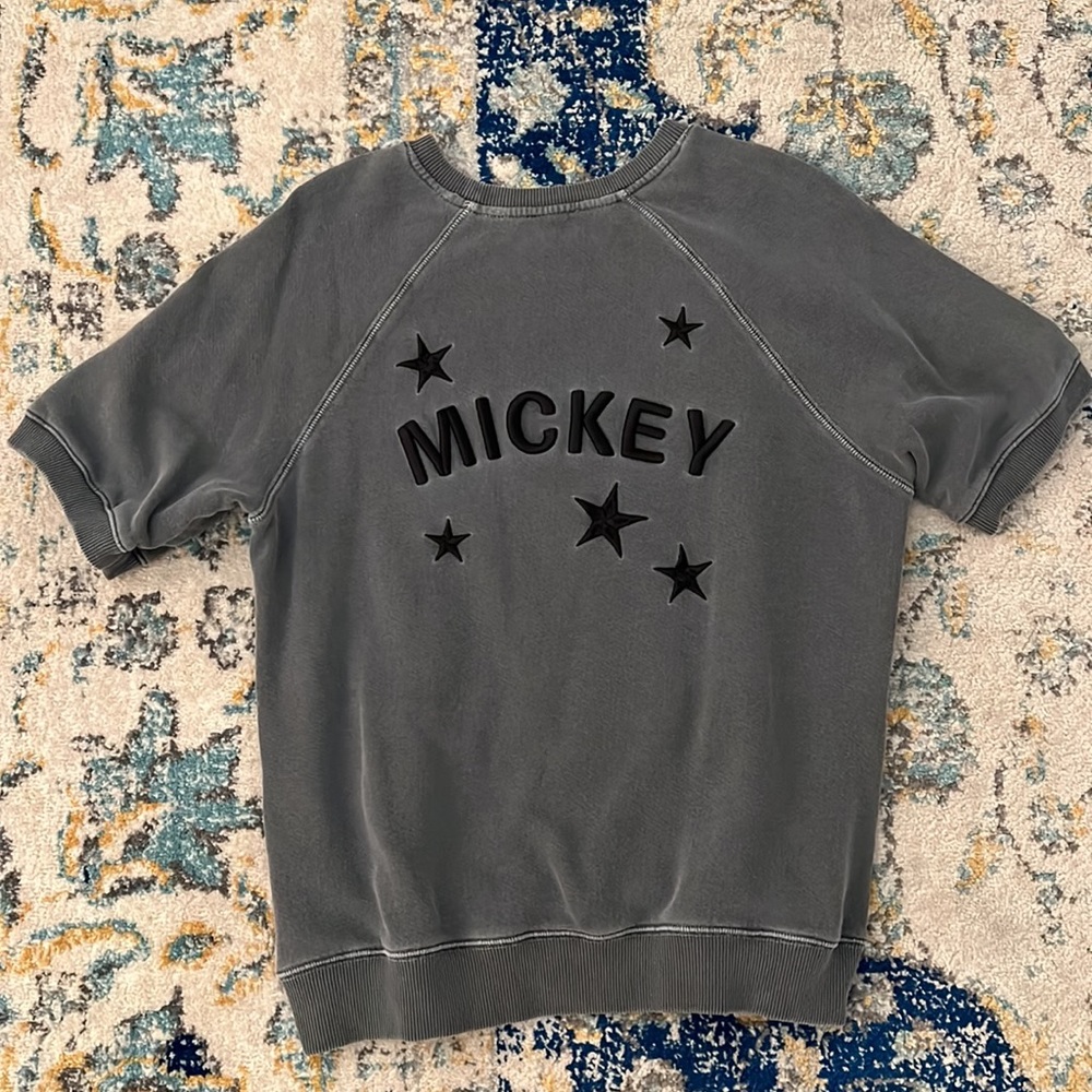 Disney by David Lerner oversized sweatshirt top MICKEY size small